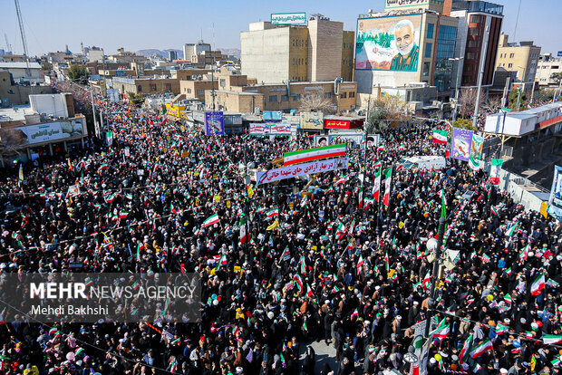 خاستگاه انقلاب اسلامی در یوم الله ۲۲ بهمن حماسه آفرید - خبرگزاری مهر | اخبار ایران و جهان