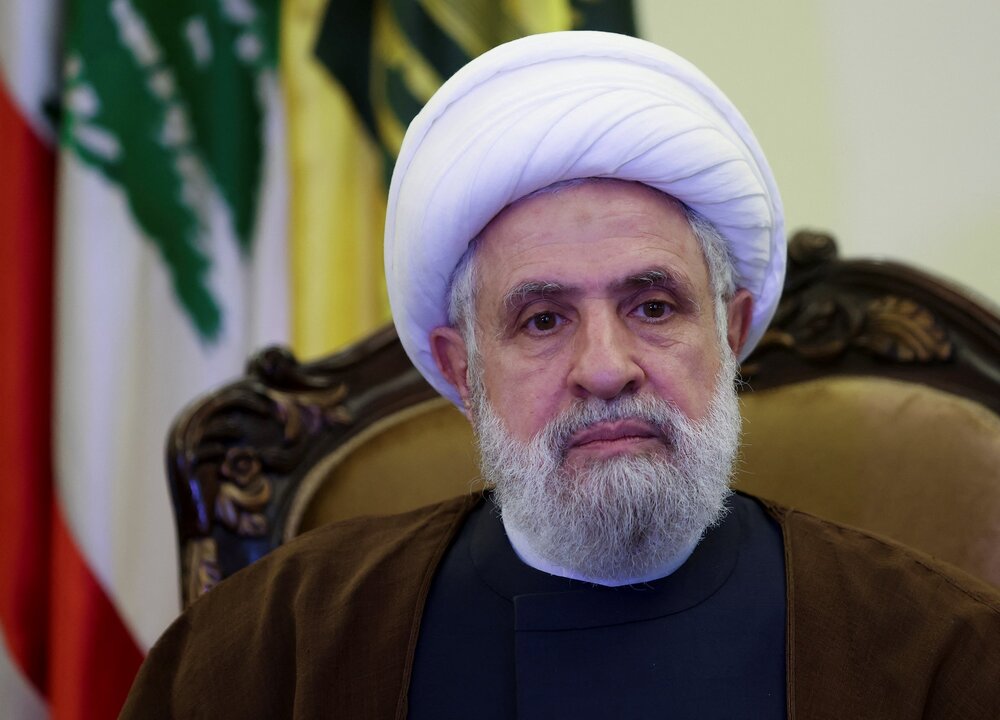 شیخ نعیم قاسم: درخواست برای خلع سلاح مقاومت، ارائه خدمتی رایگان به اسرائیل است