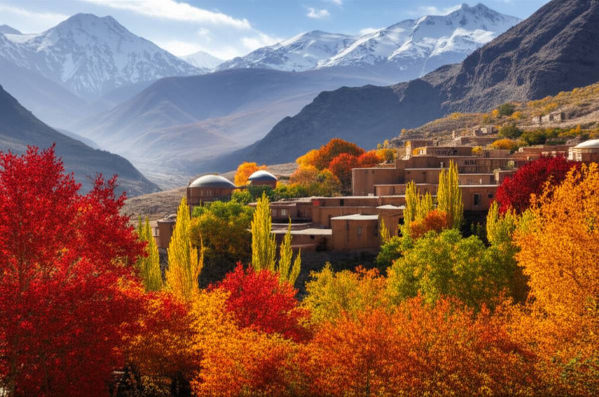 سفر پاییزی ایران: تجربه ای بی نظیر، سرد و رنگارنگ