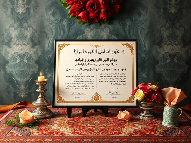 صفحه اول سند ازدواج (تک برگ): راهنمای جامع مندرجات و نکات حقوقی