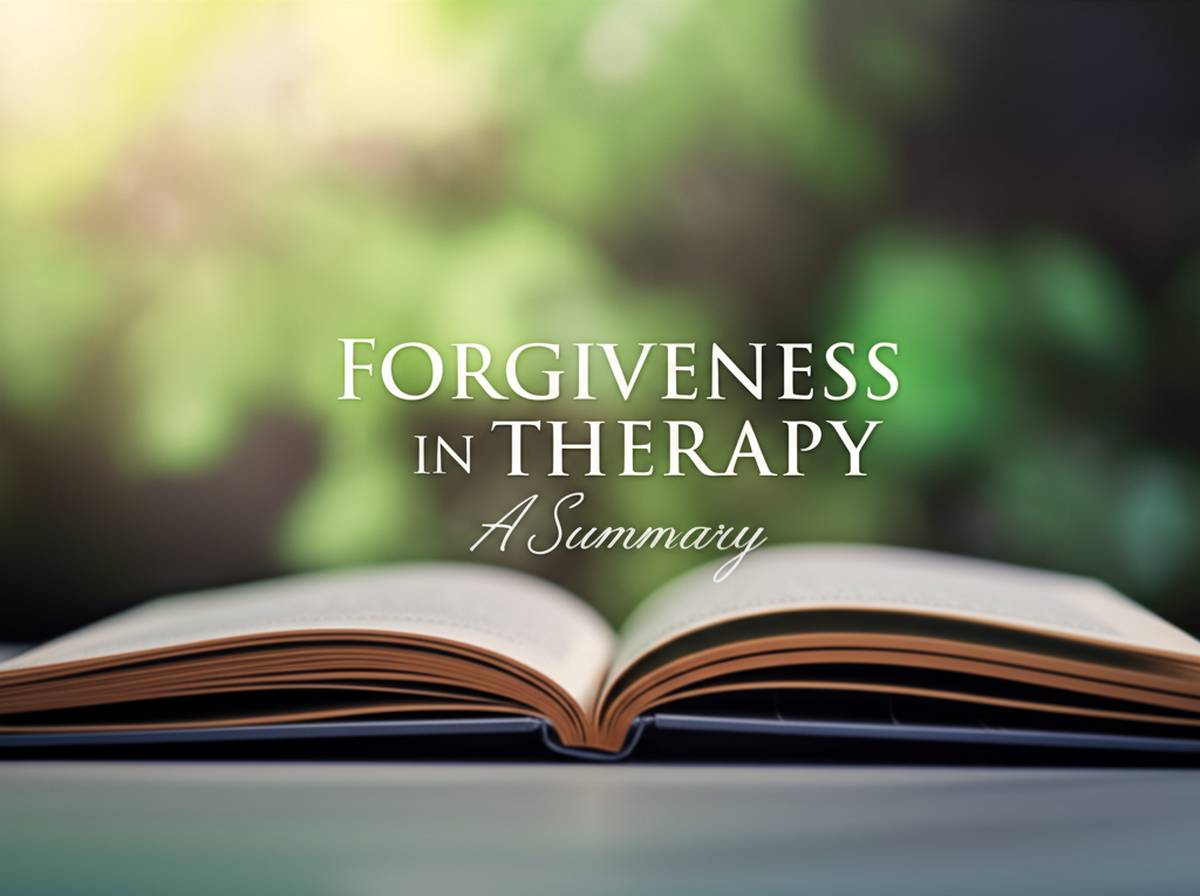 خلاصه کتاب روان درمانی و مشاوره بخشش مدار | نکات مهم