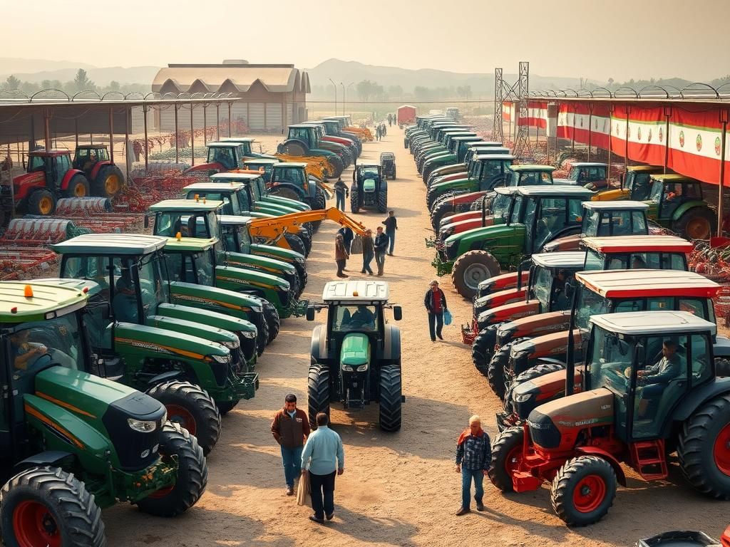 دلایل نوسان قیمت در مرکز فروش ادوات کشاورزی ایران