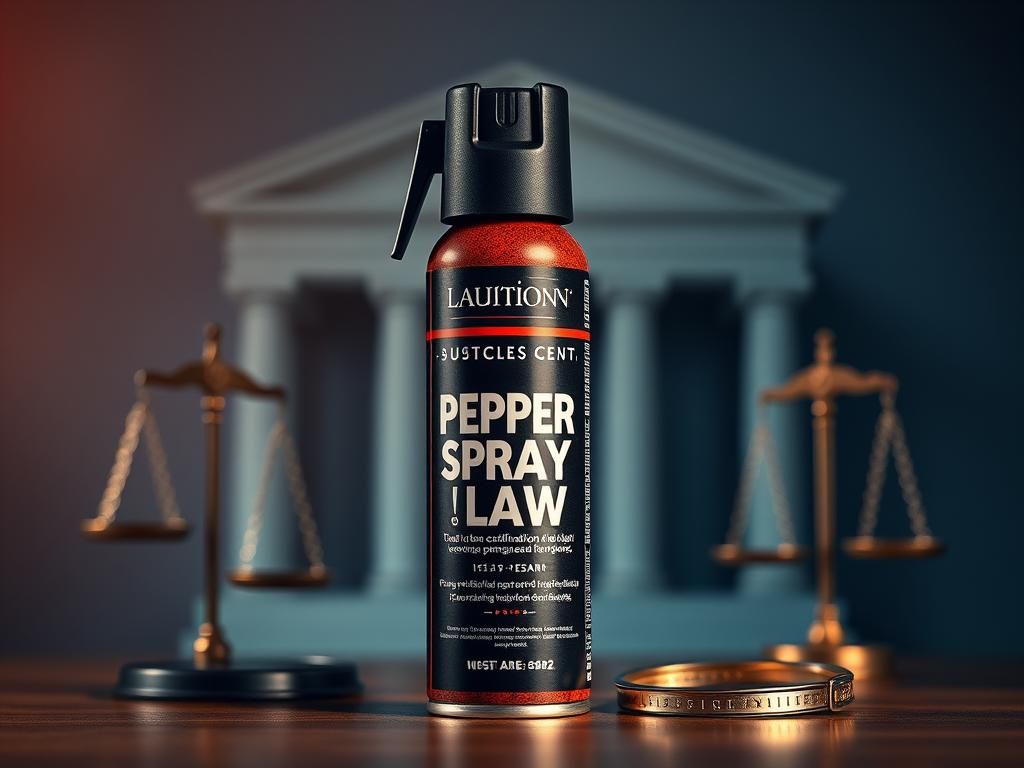 مجازات حمل اسپری فلفل چیست؟ | راهنمای حقوقی کامل