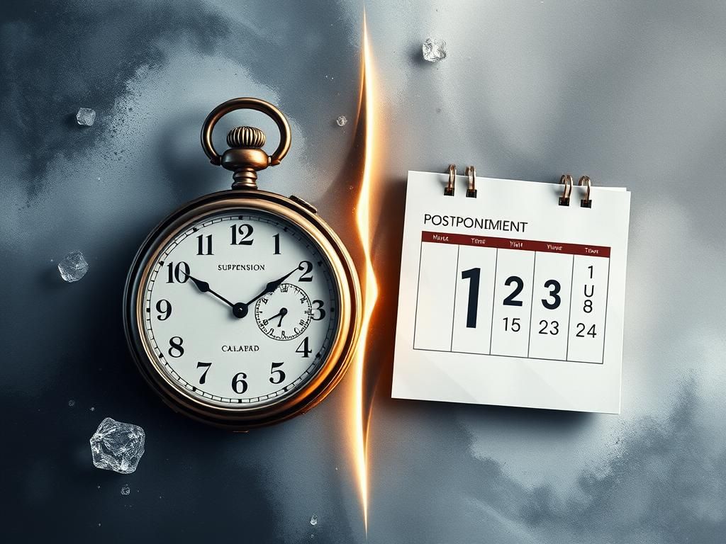 فرق تعلیق و تعویق: هر آنچه باید در مورد آن بدانید