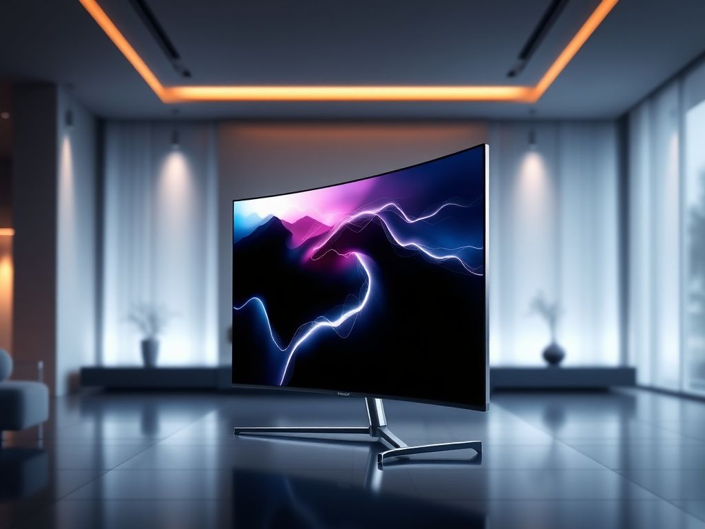 تلویزیون هوشمند خمیده سامسونگ 49KU7975 49 اینچ | خرید و قیمت