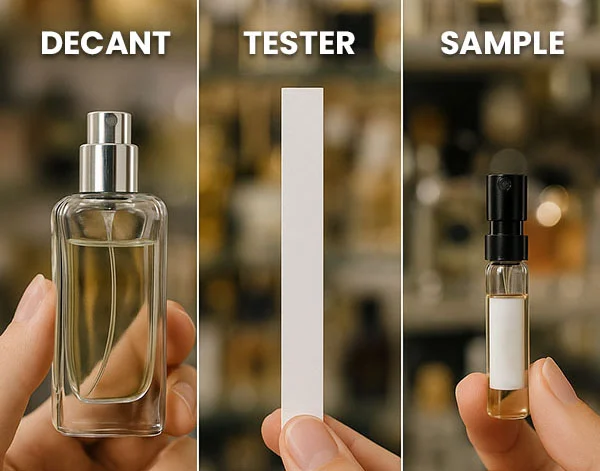 روش‌های اصولی پر کردن و انتقال عطر به دکانت