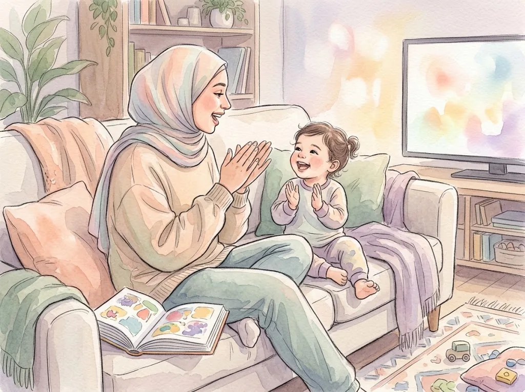 تماشای فعال کارتون با کودک